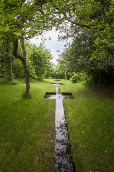 grassy rill