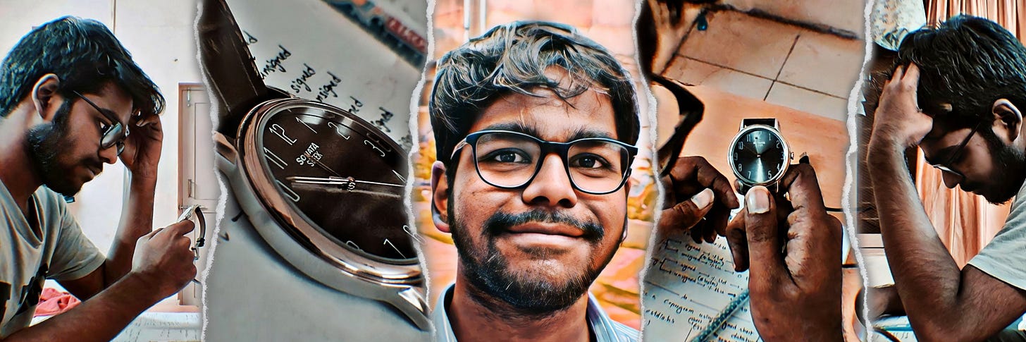 you are in the dark room with a box of matches.