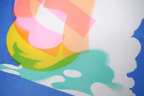 Riso print screenshots