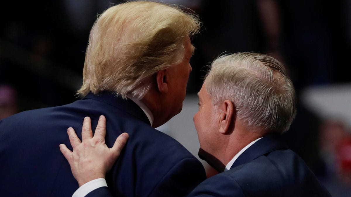 This Week, Death Took Lindsey Graham's Body. Trump Took His Soul Long Before That. We All Know That Grief.