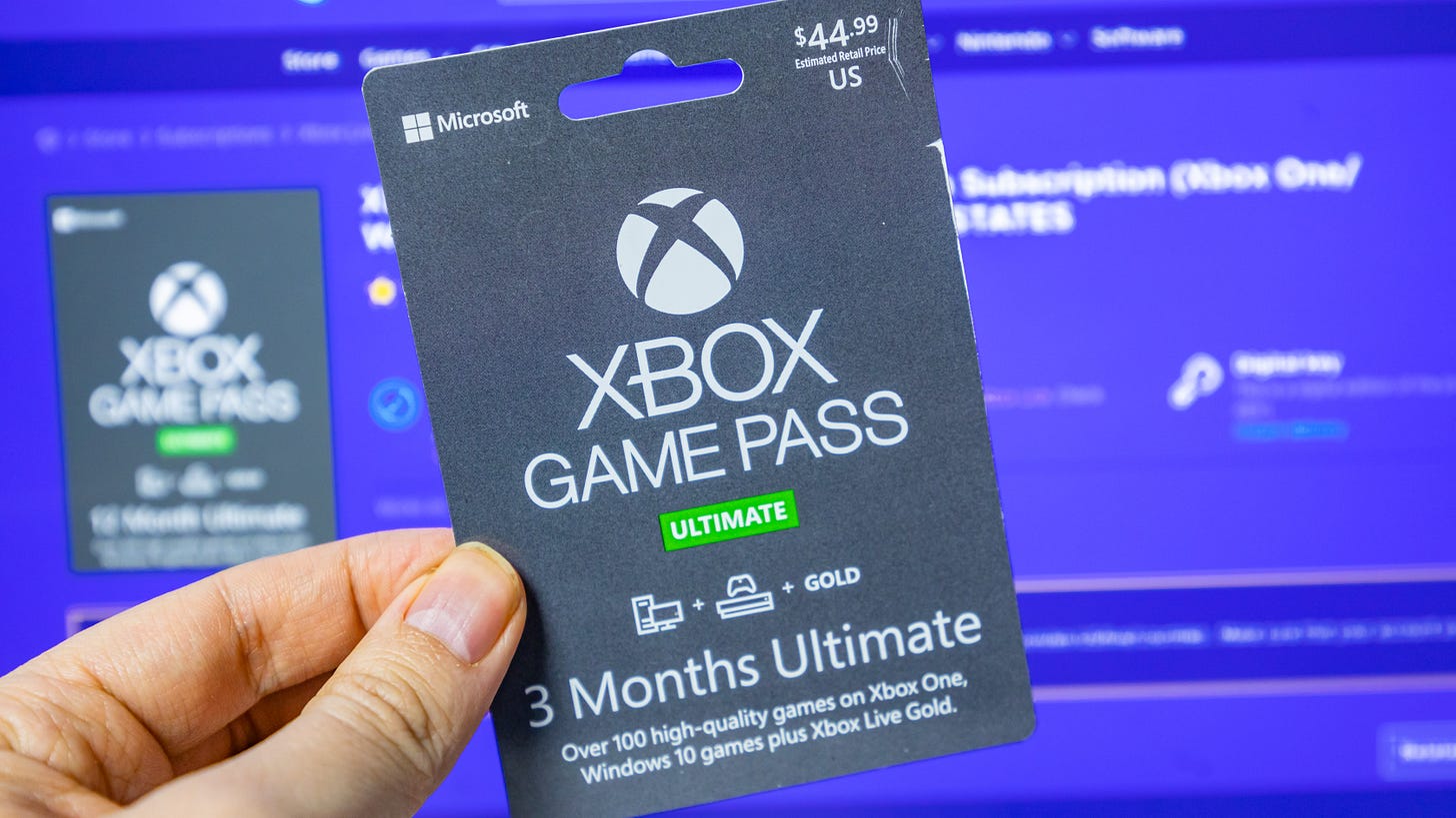 Xbox Game Pass Ultimate 12 month Xbox Game Pass Ultimate 12 month