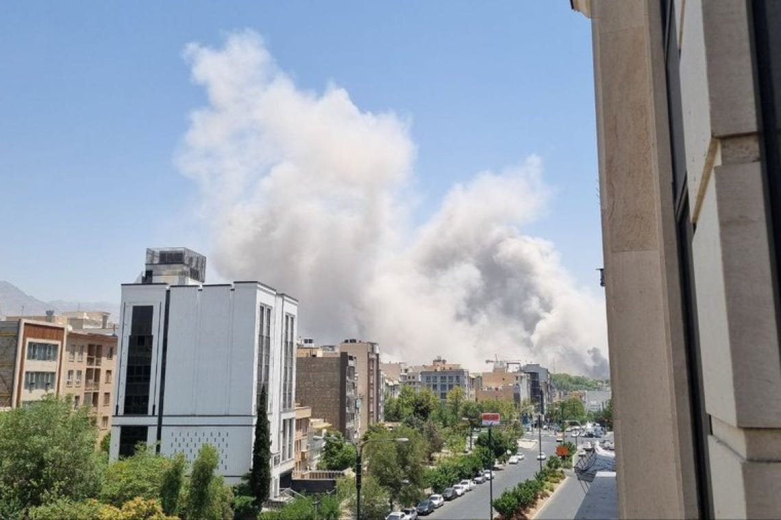 Israel Hits Tehran Electric Plant; Iran Hits Israeli Electric Plant Back - Multiple Targets Hit in Tehran Later