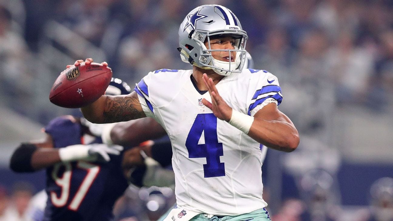 NFL 2016 - Dak Prescott has been a historically great rookie so far - ESPN