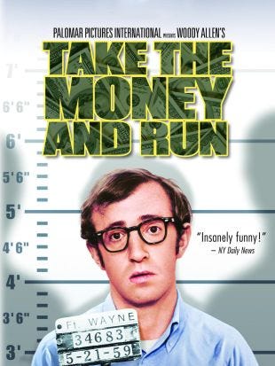 Take the Money and Run (1969) - Woody Allen | Synopsis, Characteristics ...