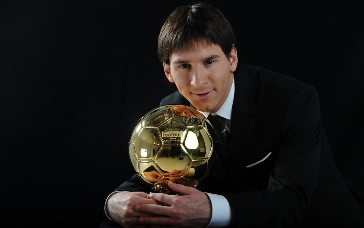 Ten years since Leo Messi's first Ballon d'Or Ten years since Leo Messi's first Ballon d'Or