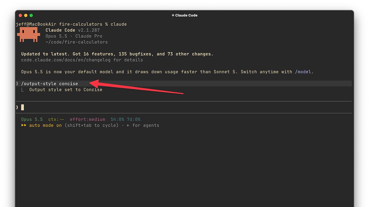 How to customize Claude Code output styles
