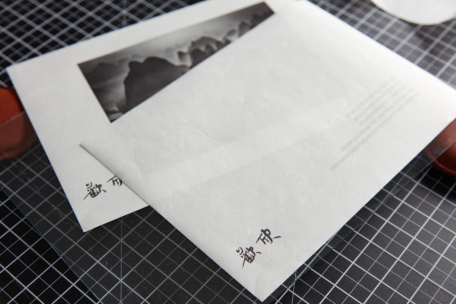 Awagami Kozo thick white and Awagami Unryu thin Awagami Kozo thick white and Awagami Unryu thin