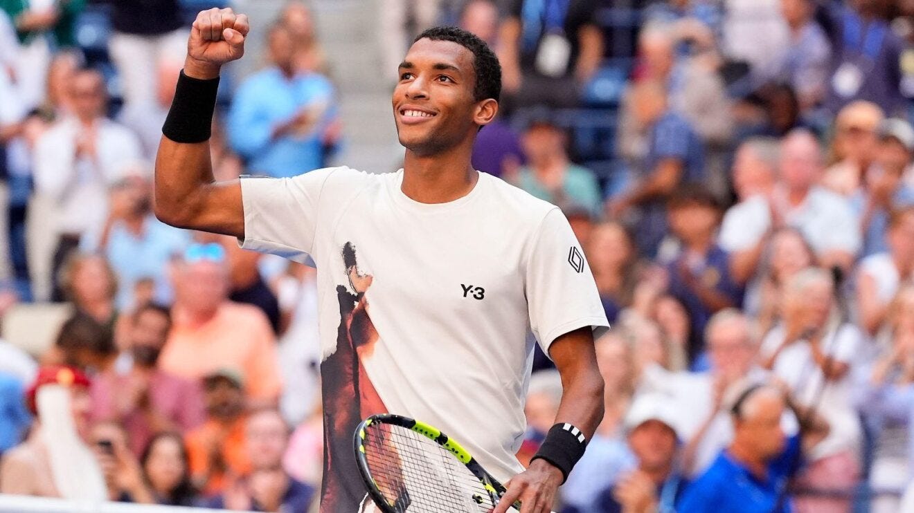 Felix Auger-Aliassime continues rankings resurgence with US Open semi-final  run