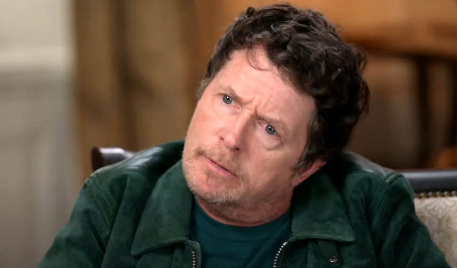 Michael J Fox says Parkinson's disease is getting harder