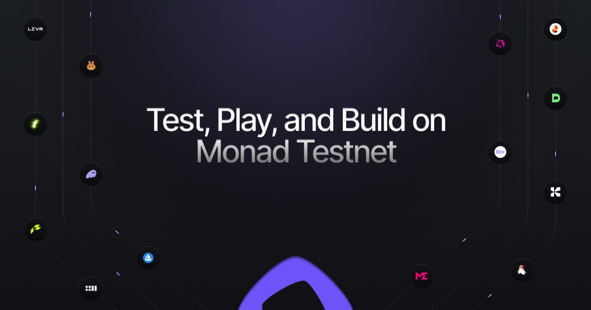 Monad Testnet is LIVE! - by Tunez - Monad