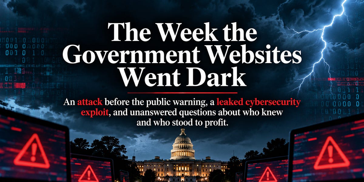 The Week the Government Websites Went Dark
