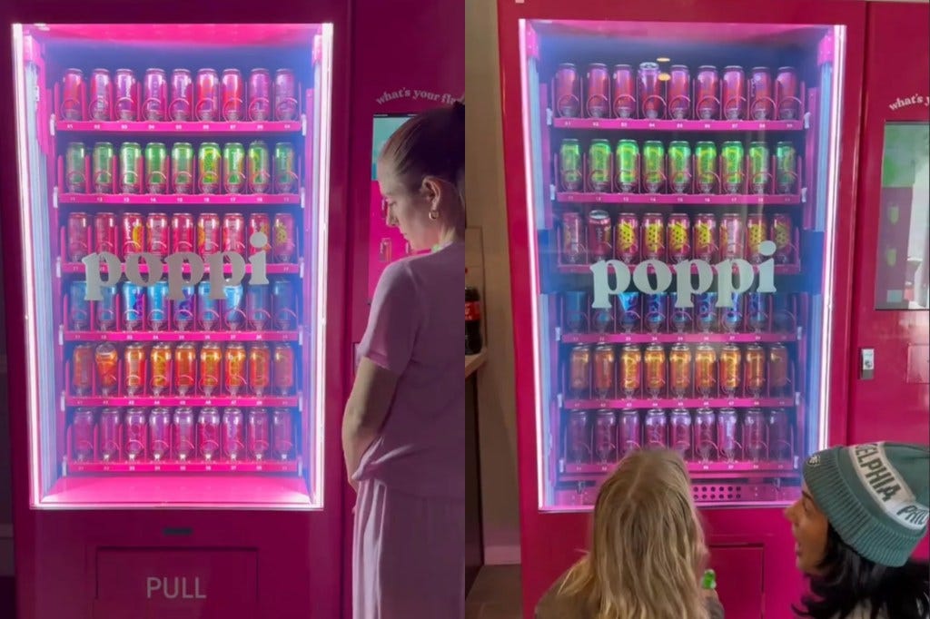 Poppi Made Everyone Mad With Their Vending Machine Stunt