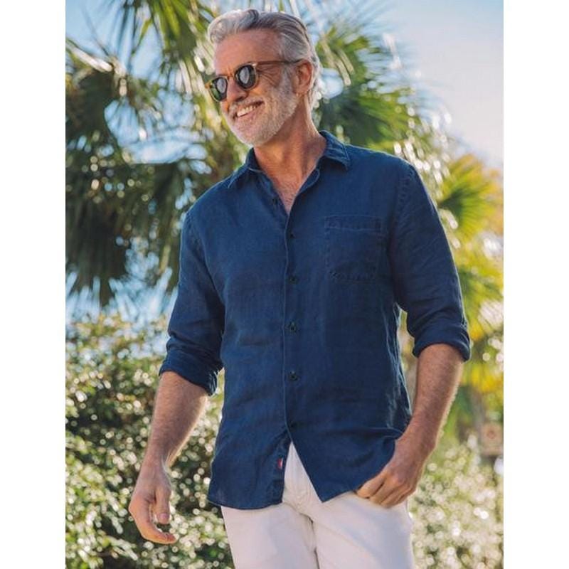 Faherty Brand | Linen Laguna Shirt – GARYS Faherty Brand | Linen Laguna Shirt – GARYS