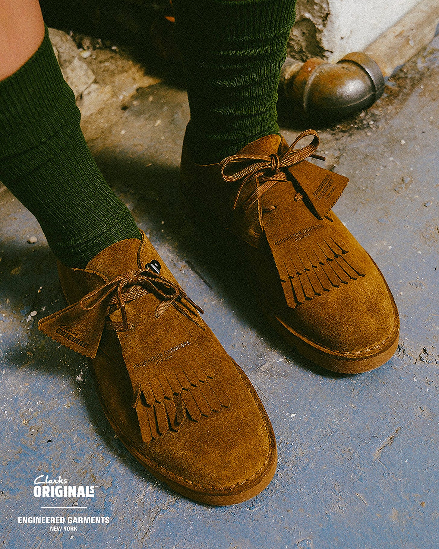 Press Release - Engineered Garments X Clark's - Desert Khan EG — Engineered  Garments