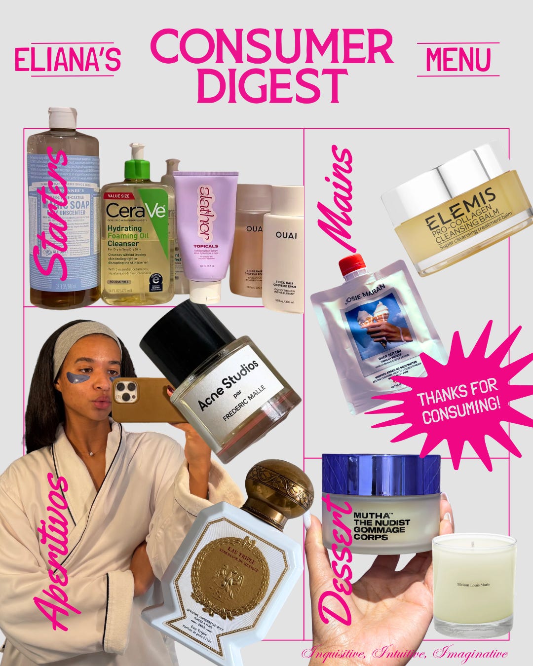 Elle's Menu! - by Phia - Consumer Digest