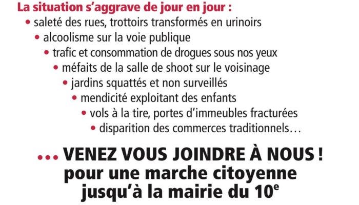 MyFrenchLife™ – MyFrenchLife.org – Dirty Paris: cleanliness revisited - notice of community meeting 10th arrondissement Paris