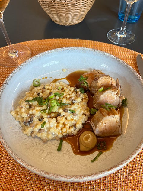 Food at La Table de La Reserve