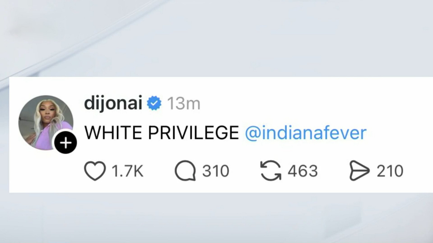 WNBA player blames āwhite privilegeā for her ejection after brutal foul on Sophie Cunningham WNBA player blames āwhite privilegeā for her ejection after brutal foul on Sophie Cunningham