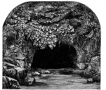 [Image: The Cloaca Maxima, 1872]