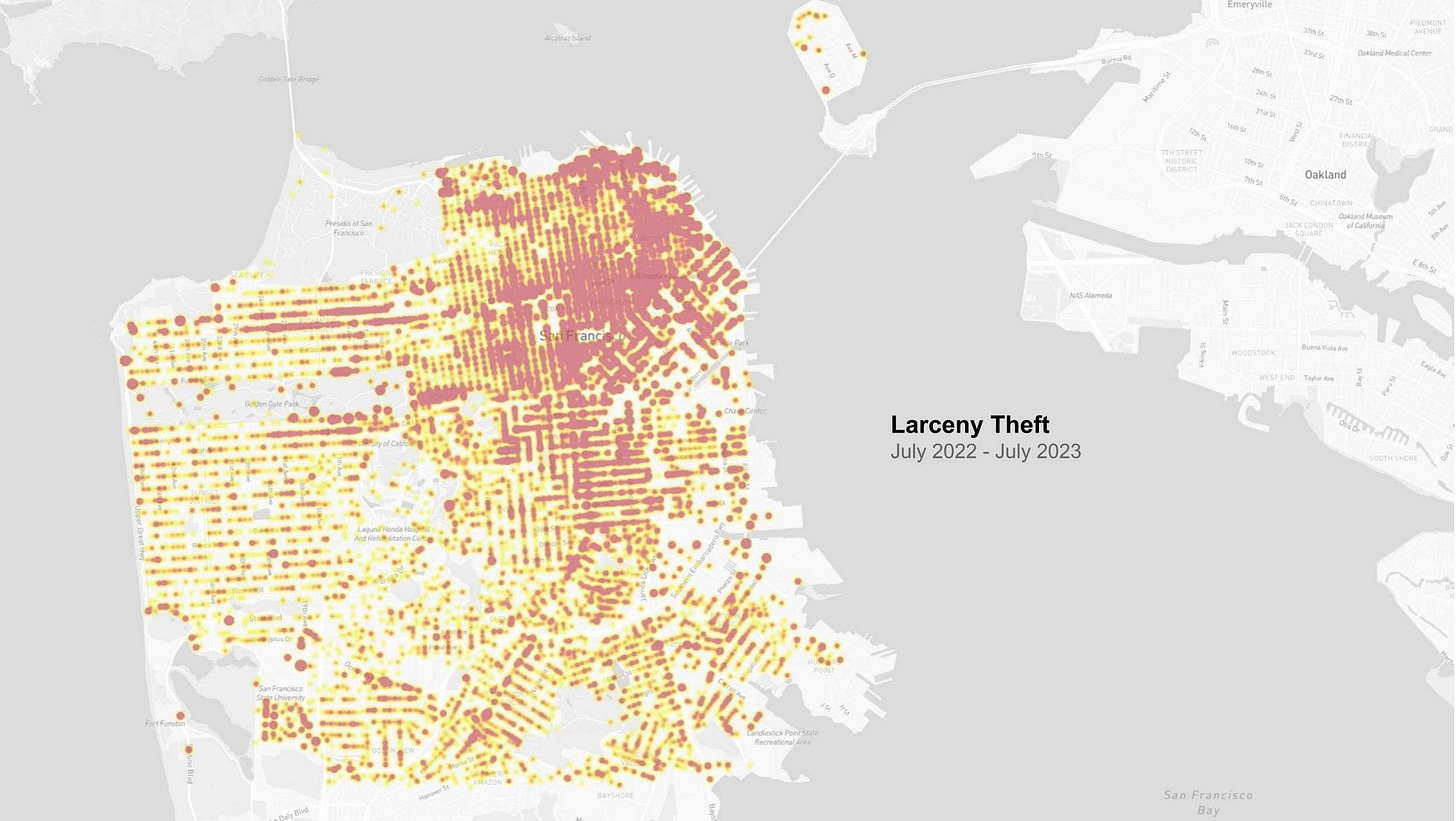 The impact of Prop 47 on crime in San Francisco
