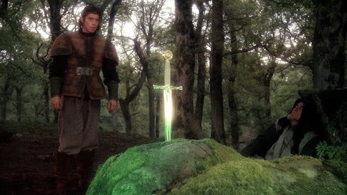 Excalibur - The Sword in the Stone - YouTube