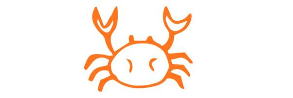 A orange crab with claws

AI-generated content may be incorrect.