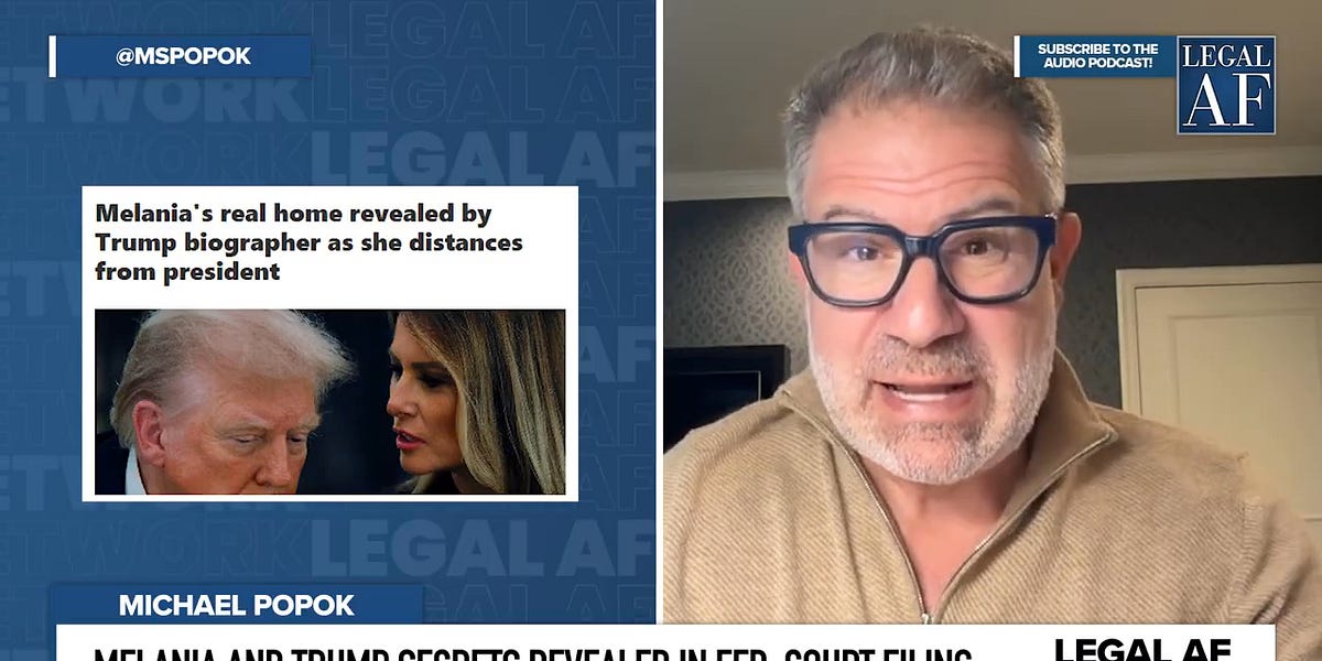 The Trump marriage under the microscope