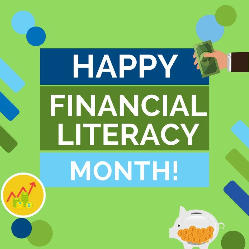 Happy Financial Literacy Month! - Young Investors Society