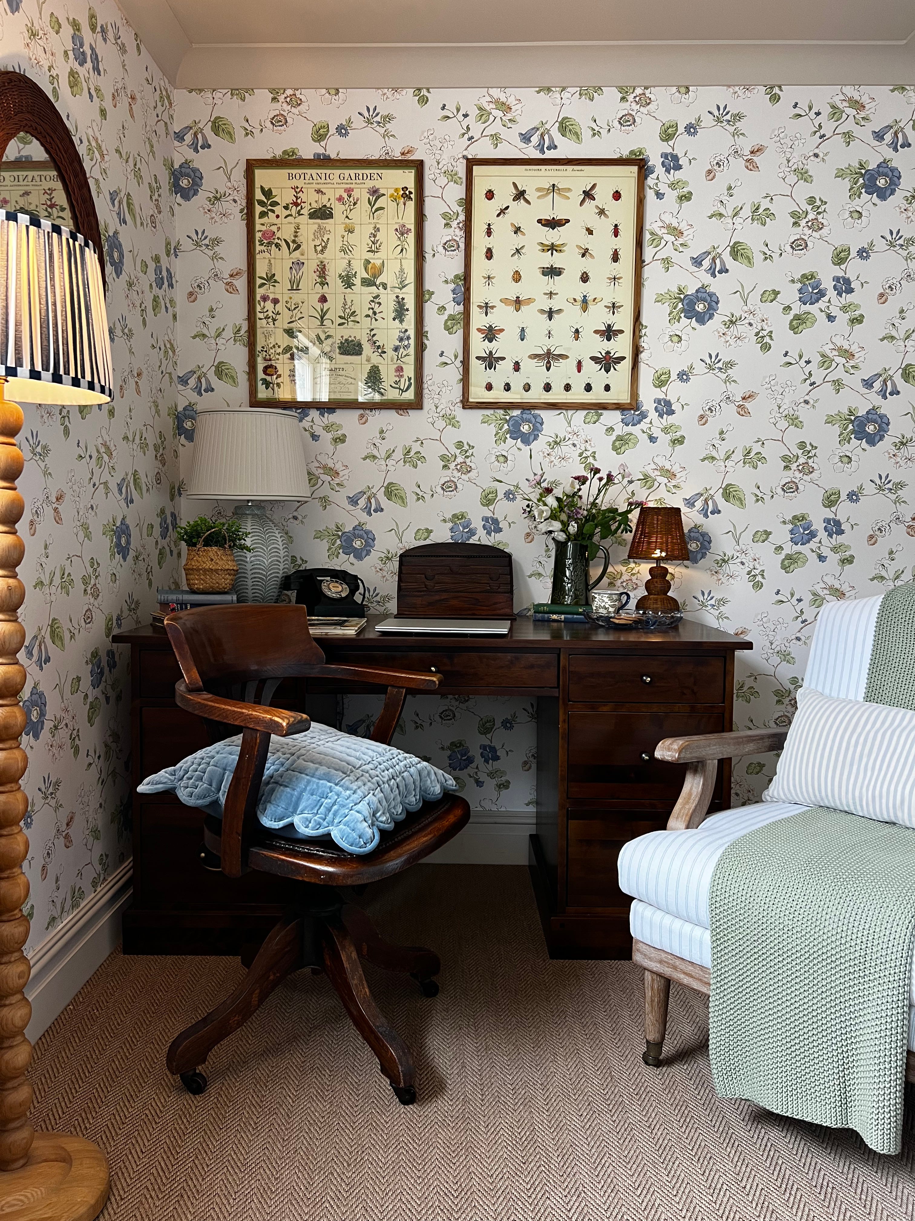 家具 LAURA ASHLEY HOMEデスク&チェア