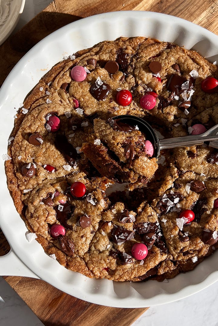 scoopable brown butter chocolate chip cookies