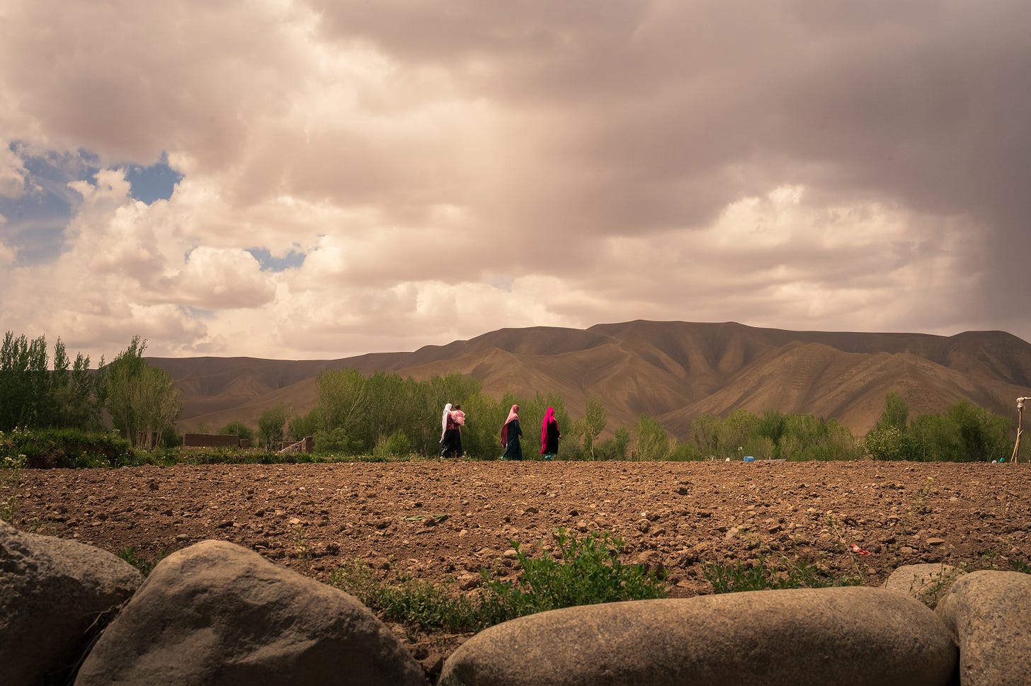 Women walk in Bamiyan province on May 22, 2023. (Photo by Elise Blanchard for The Washington Post via Getty Images). Women walk in Bamiyan province on May 22, 2023. (Photo by Elise Blanchard for The Washington Post via Getty Images).