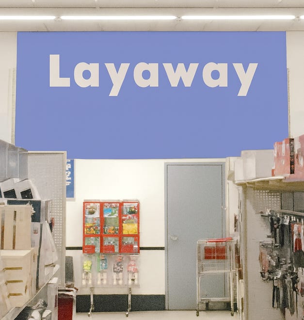 Layaway Counter Layaway Desires - by Toureign's Droplets