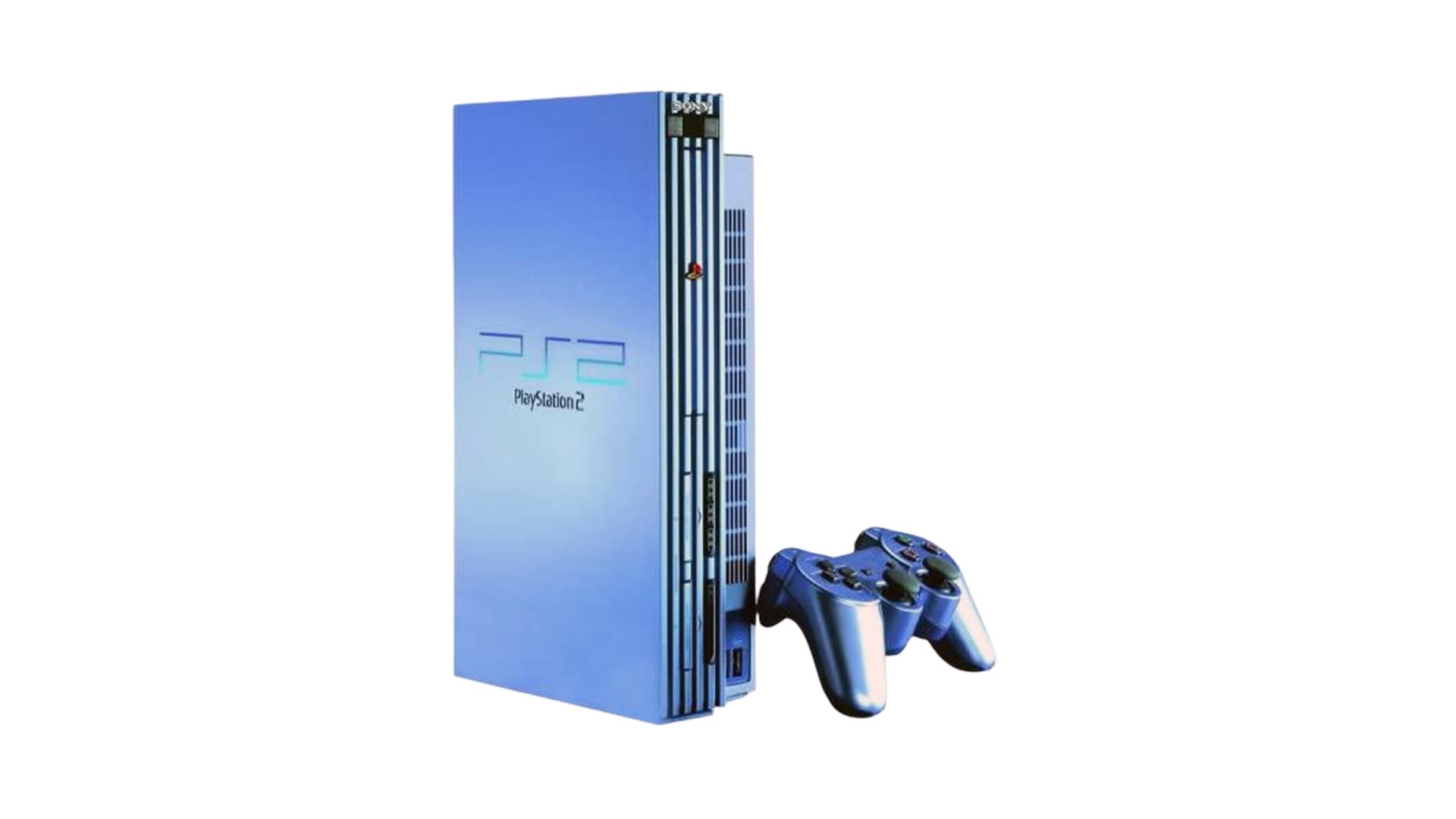 thumbnail image 2 of Sony PlayStation 2 Slim Console – NTSC-J (Japan) – Used – Includes Controller & Cables 2 of 5
