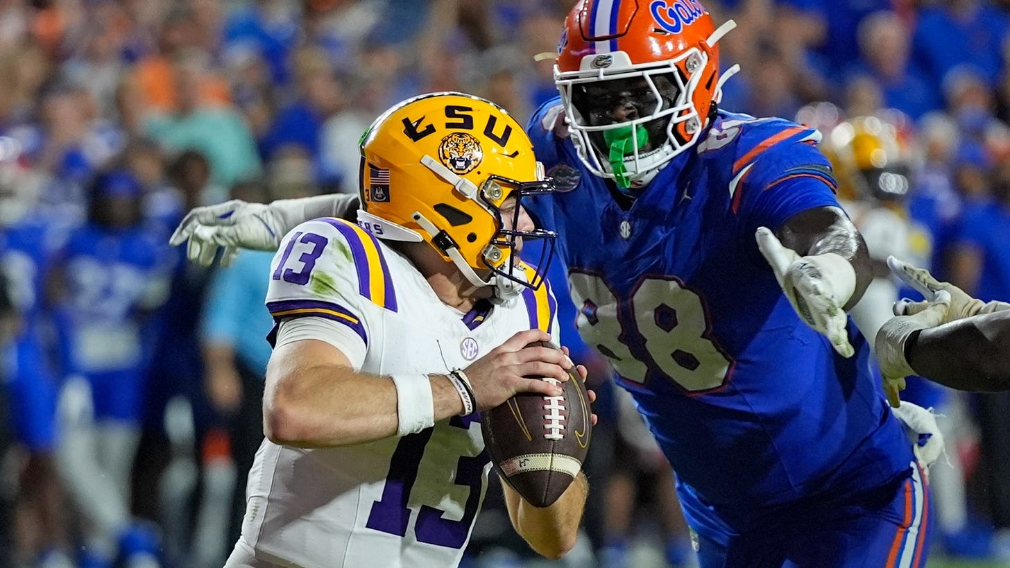 Florida Gators' Caleb Banks returns for LSU showdown