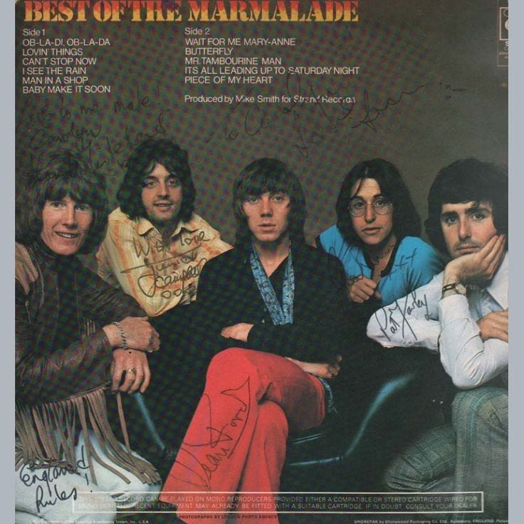 This may contain: the best of the marmalade album cover This may contain: the best of the marmalade album cover