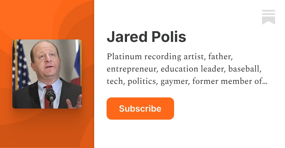 Jared Polis | Substack