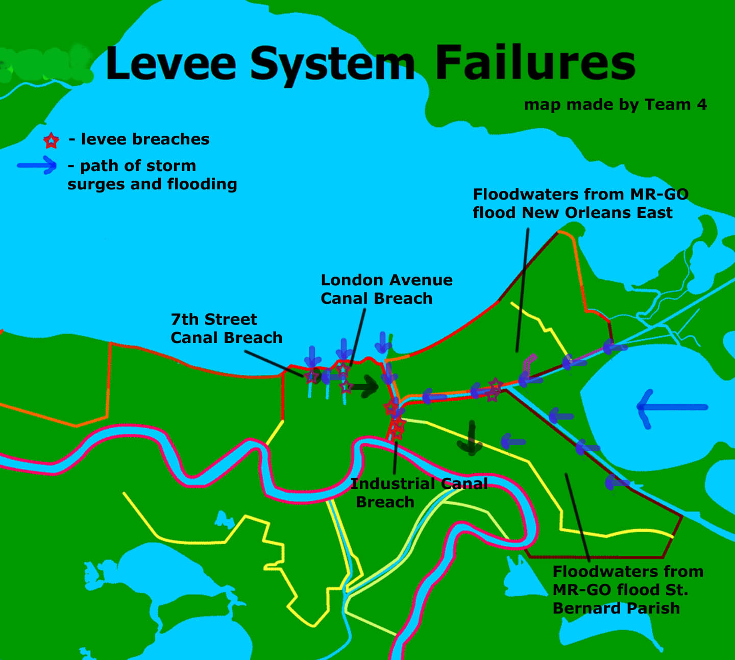 Damage - Levee Breaches Damage - Levee Breaches
