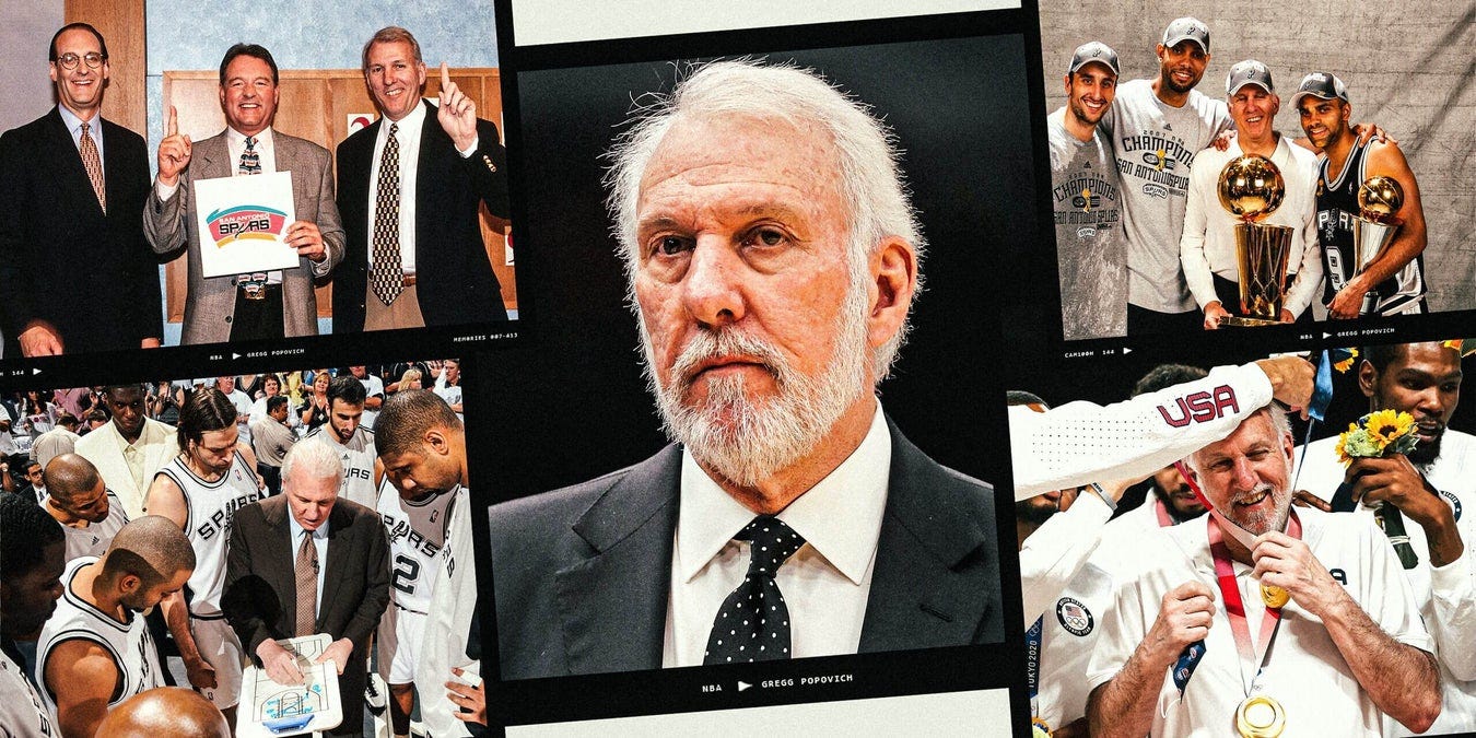 As Gregg Popovich steps away from coaching, here's what made Spurs great a 'generational leader' - The Athletic As Gregg Popovich steps away from coaching, here's what made Spurs great a 'generational leader' - The Athletic