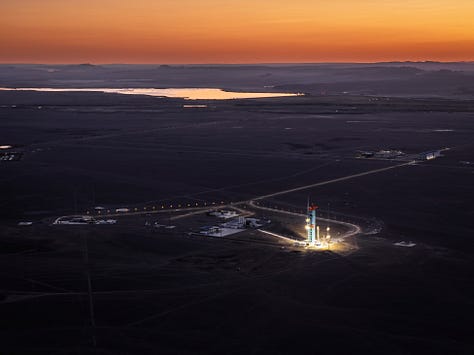 Various images of the Zhuque-3 first-stage booster test article.