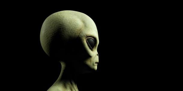 Illustration of an alien extraterrestrial. (Sasa Kadrijevic / Adobe Stock) Illustration of an alien extraterrestrial. (Sasa Kadrijevic / Adobe Stock)