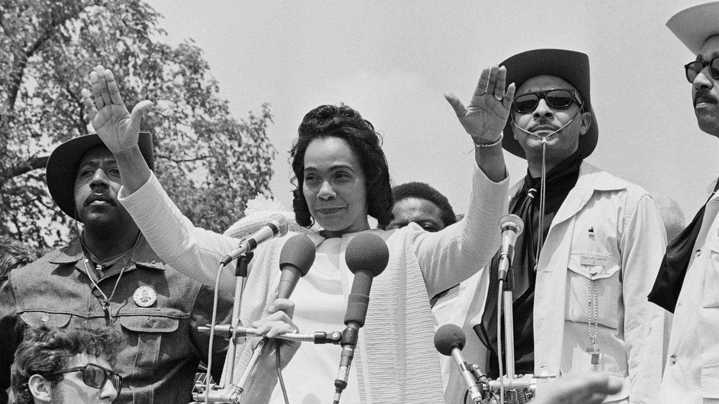 Image result for coretta scott king
