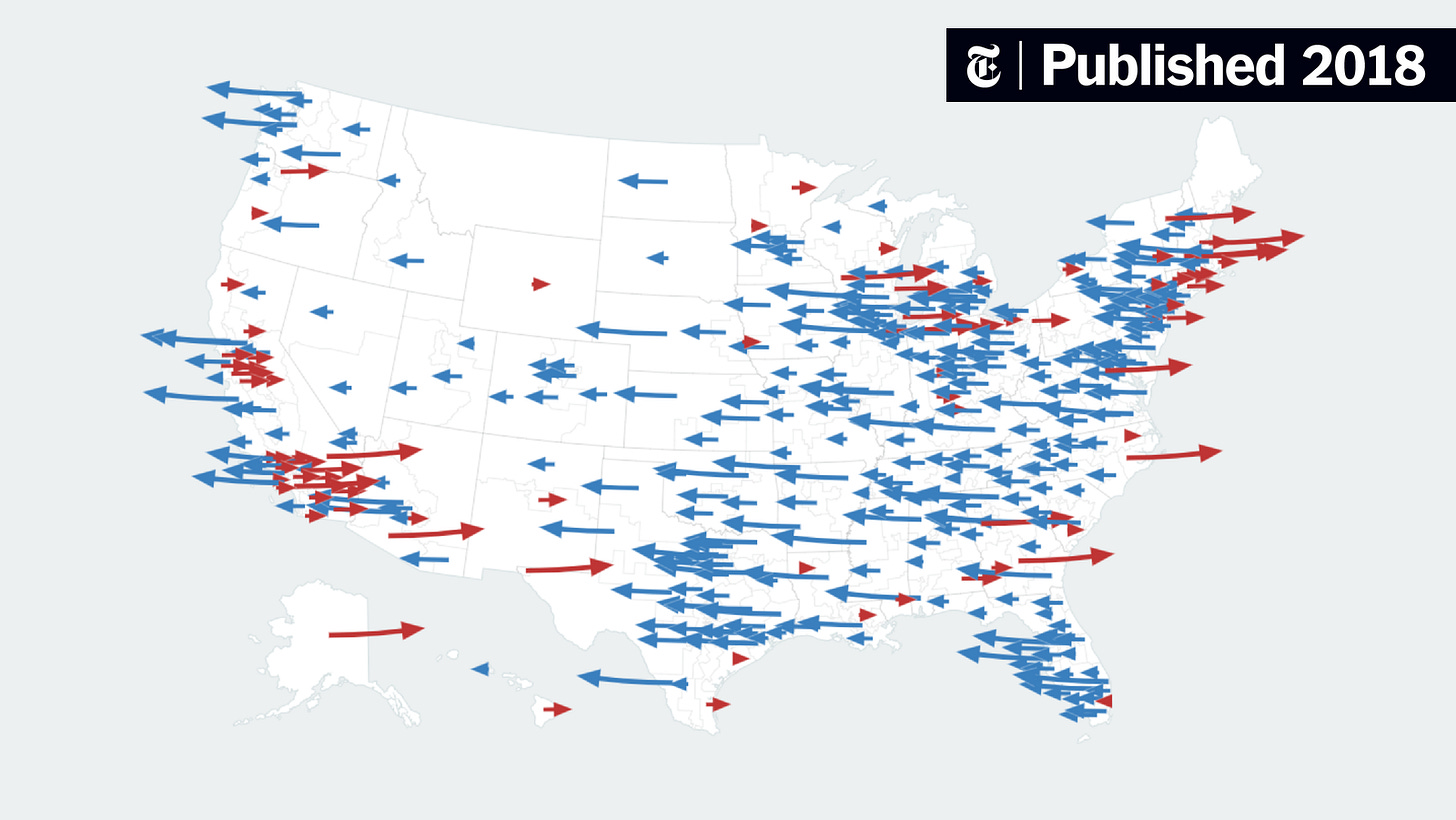 Sizing Up the 2018 Blue Wave - The New York Times