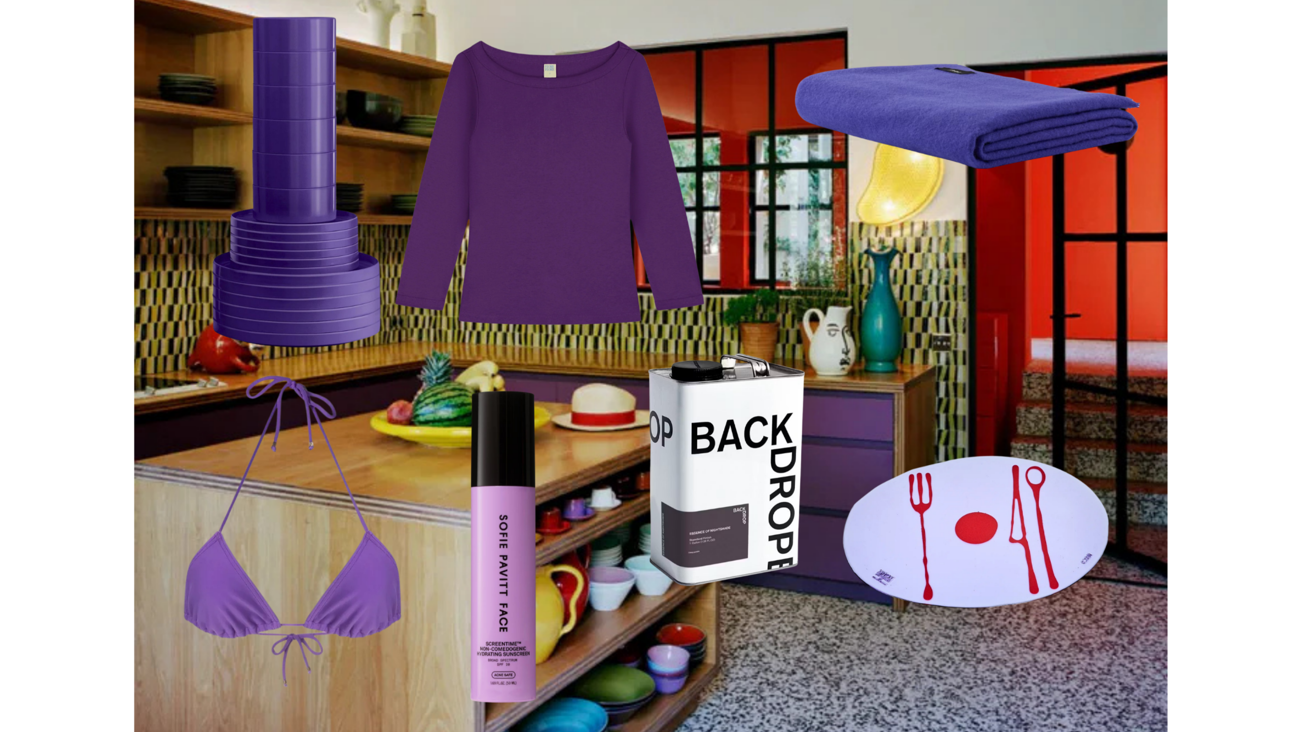 A Pitch for a Purple Summer. - by Emma Apple Chozick