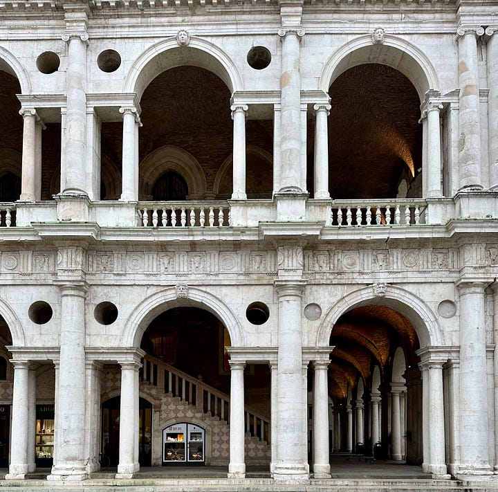 Palladio buildings in Vicenza