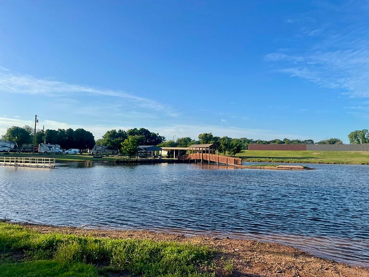 My photos of the Wichita Falls RV Park and adjacent trail.