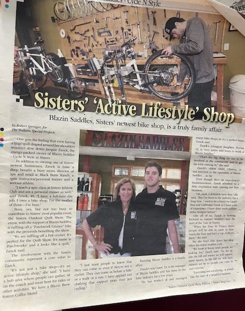 A Letter From Jacquie Zanck