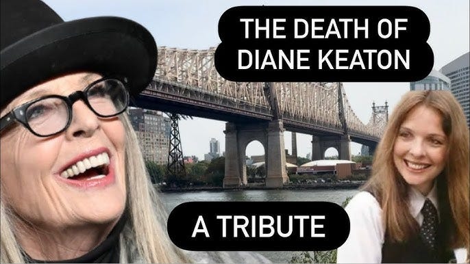 I Made a Video About Diane Keaton Last Week… and Now She’s Gone | The Death  of a Screen Icon