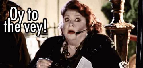 Woman Oy Vey Sign Of The Cross GIF | GIFDB.com