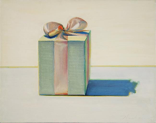 Gift Box, 1971 - Wayne Thiebaud