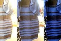 composite image of a striped dress